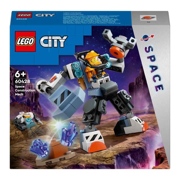 LEGO City Uzay İnşaat Robotu LCT-60428 Yapım Oyuncak Seti