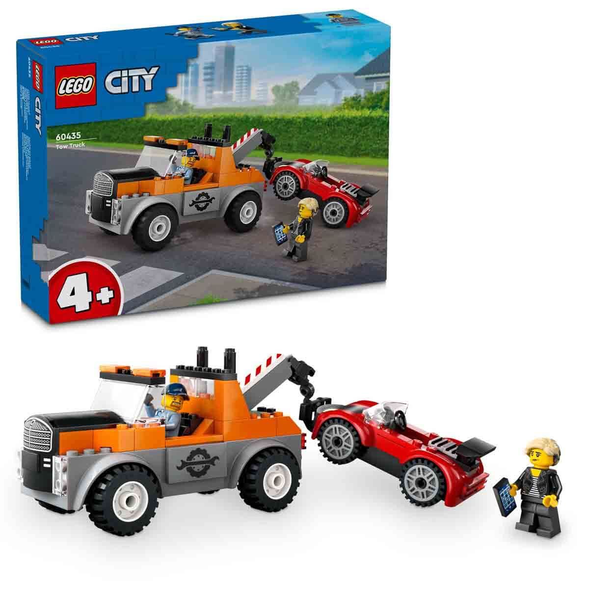 LEGO City Çekici Kamyon ve Spor Araba Tamiri LCT-60435