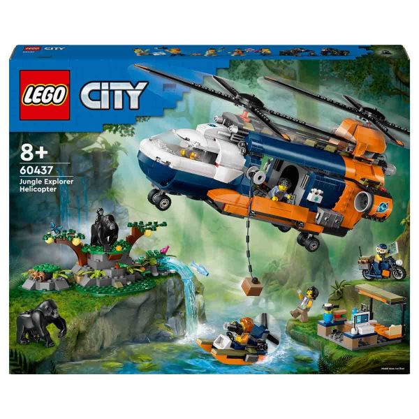 LEGO City Orman Kaşifinin Helikopteri Kamp Yerinde LCT-60437