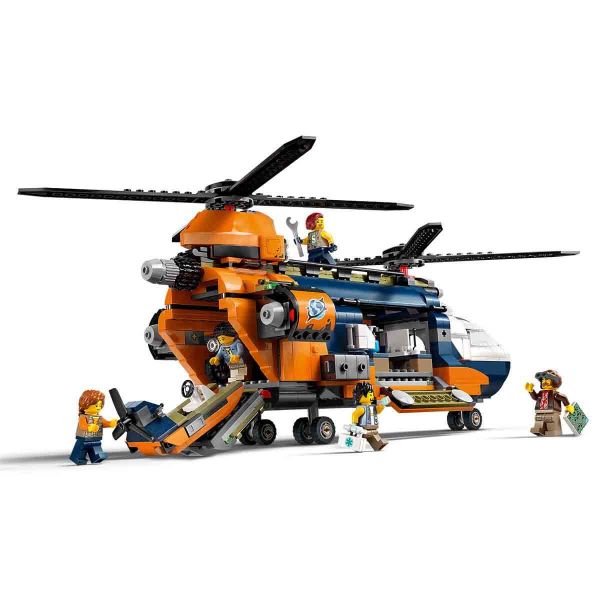 LEGO City Orman Kaşifinin Helikopteri Kamp Yerinde LCT-60437