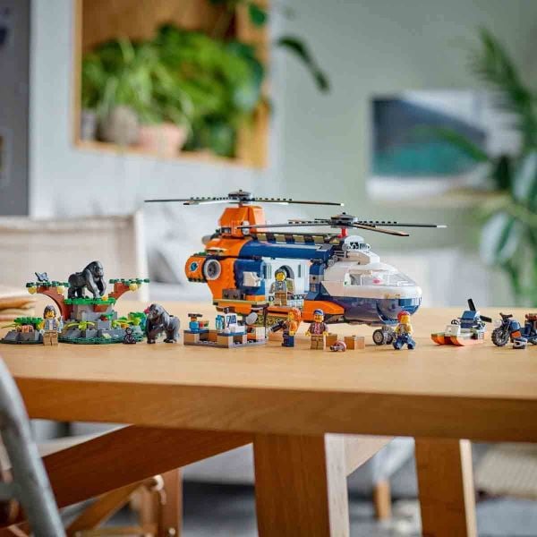 LEGO City Orman Kaşifinin Helikopteri Kamp Yerinde LCT-60437
