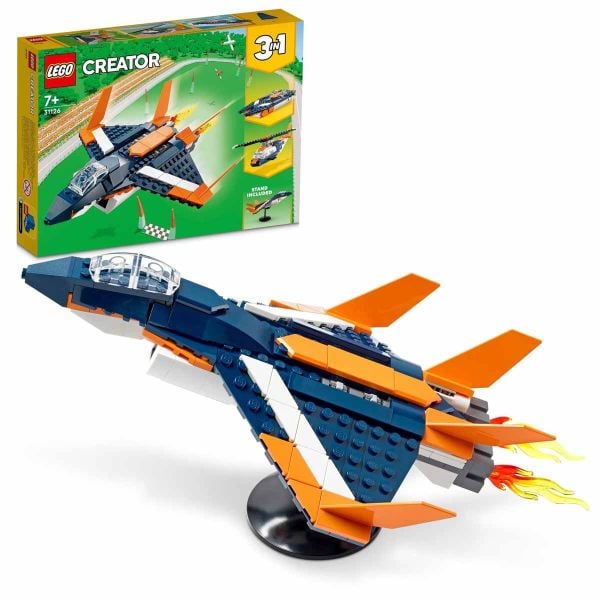 LEGO Creator 3’ü 1 Arada Süpersonik Jet LCR-31126