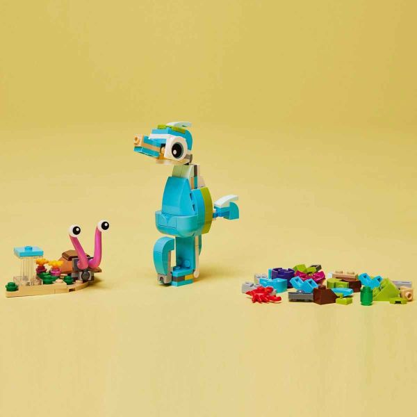 LEGO Creator 3’ü 1 Arada Deniz Atı Yunus ve Kaplumbağa LCR-31128