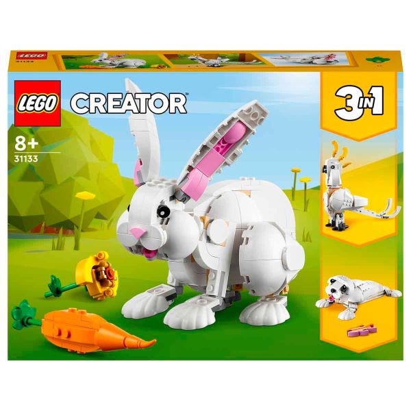 LEGO Creator 3’ü 1 Arada Beyaz Tavşan LCR-31133