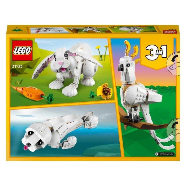 LEGO Creator 3’ü 1 Arada Beyaz Tavşan LCR-31133
