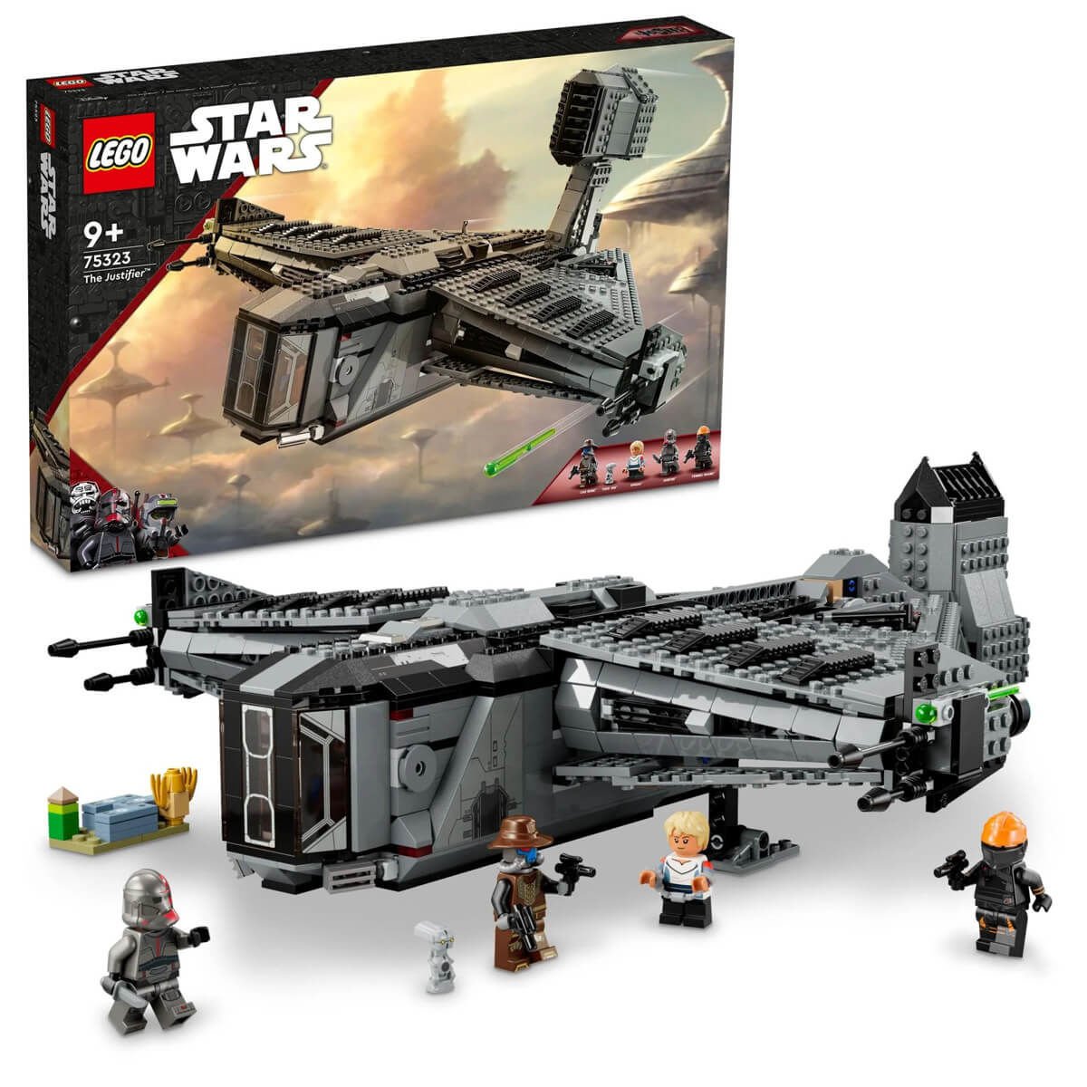 gm LEGO Star Wars The Justifier LSW-75323 Yapım Oyuncak Seti