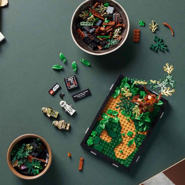 LEGO Star Wars Endor Hız Motoru Takibi Dioraması LSW-75353
