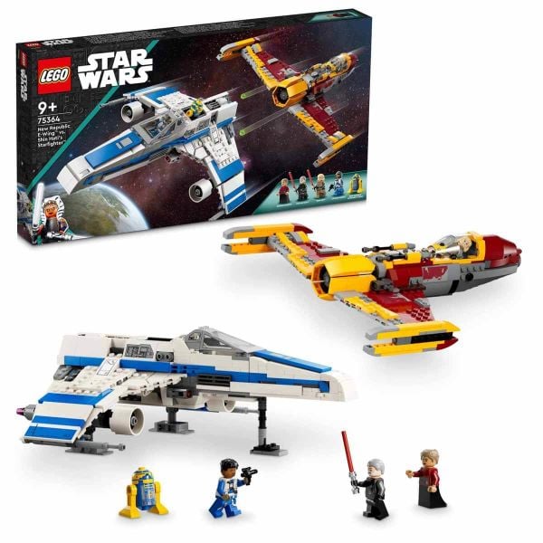 LEGO Star Wars Ahsoka Yeni Republic E-Wing Shin Hati'nin Starfighter'ına Karşı LSW-75364