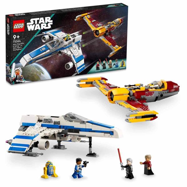 LEGO Star Wars Ahsoka Yeni Republic E-Wing Shin Hati'nin Starfighter'ına Karşı LSW-75364