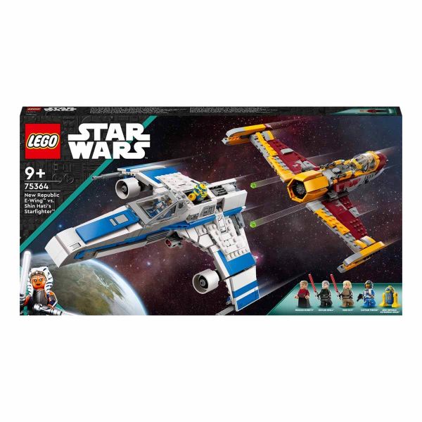 LEGO Star Wars Ahsoka Yeni Republic E-Wing Shin Hati'nin Starfighter'ına Karşı LSW-75364