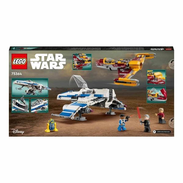 LEGO Star Wars Ahsoka Yeni Republic E-Wing Shin Hati'nin Starfighter'ına Karşı LSW-75364