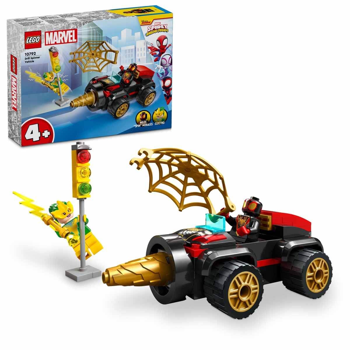 LEGO Marvel Spidey Döner Burgulu Araç LMV-10792 Yapım Oyuncak