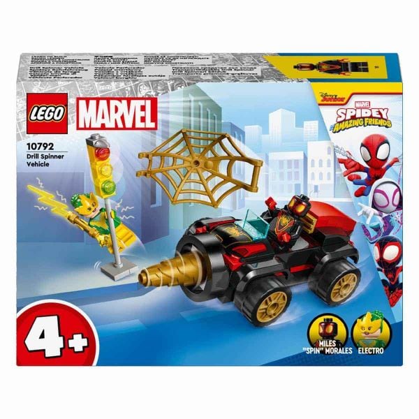 LEGO Marvel Spidey Döner Burgulu Araç LMV-10792 Yapım Oyuncak