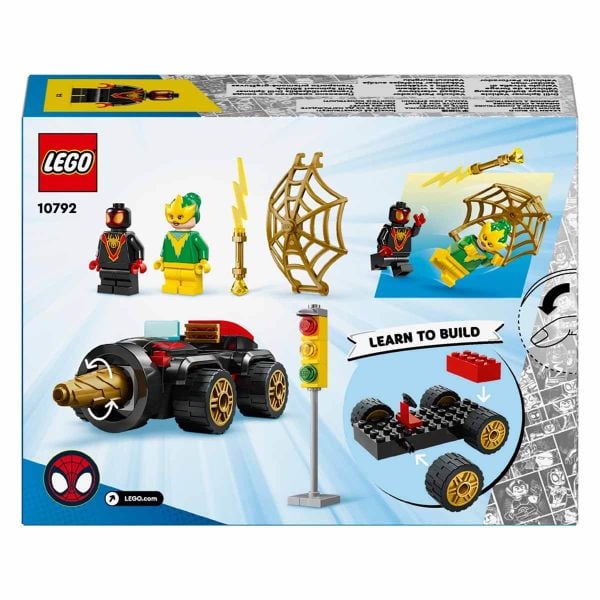 LEGO Marvel Spidey Döner Burgulu Araç LMV-10792 Yapım Oyuncak