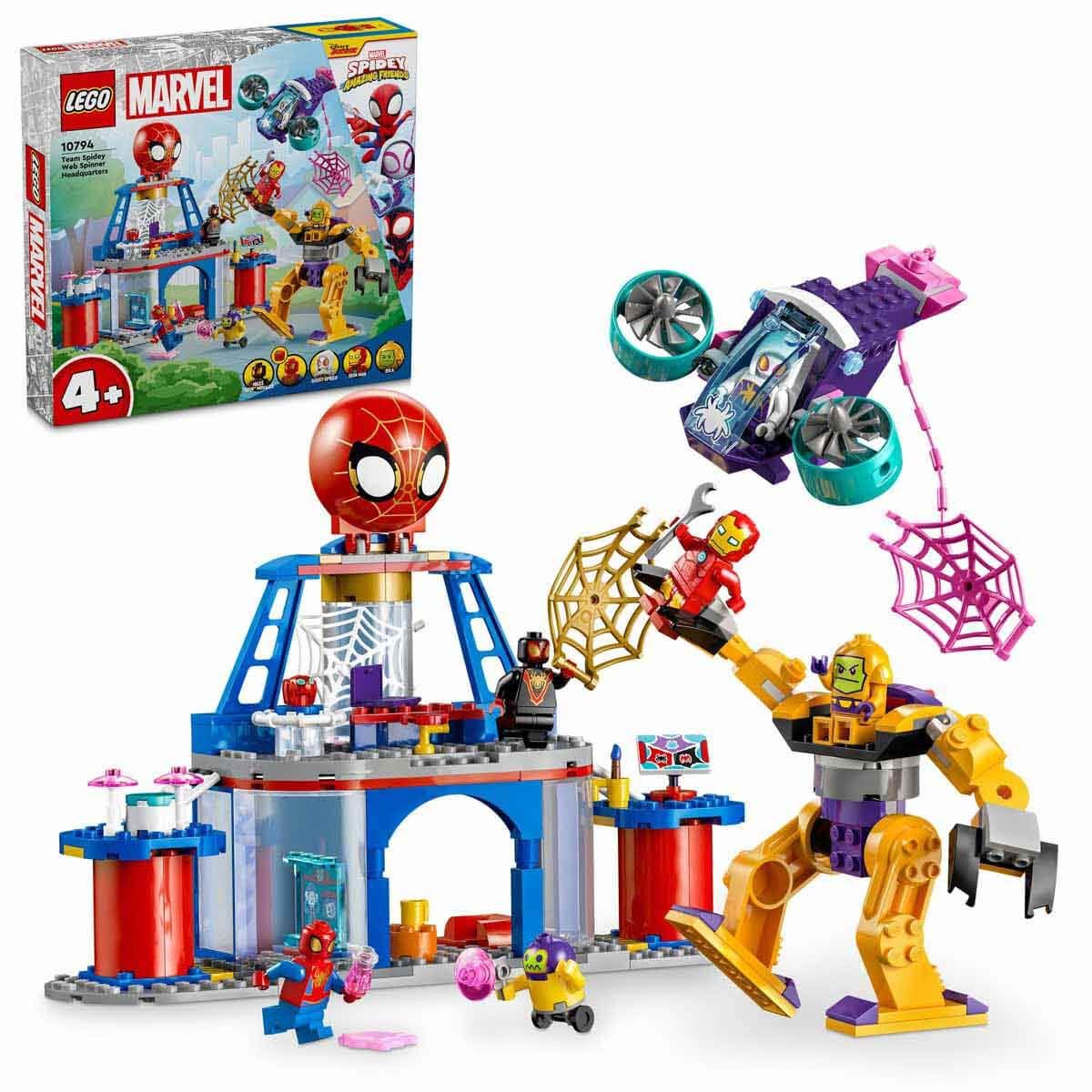 LEGO Marvel Spidey Takımı Ağ Örücü Karargahı LMV-10794