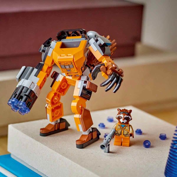 LEGO Marvel Rocket Robot Zırhı LMV-76243 Yapım Oyuncak Seti
