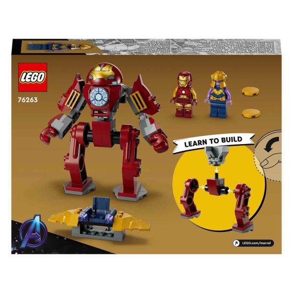 LEGO Marvel Iron Man Hulkbuster Thanos’a Karşı LMV-76263 Yapım Oyuncak