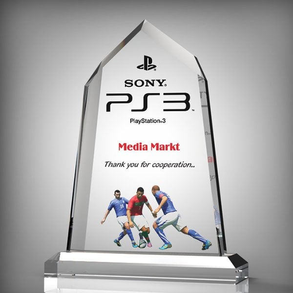 Kristal Plaket Ekt-163 | Cam Plaket Modeli - Mekece