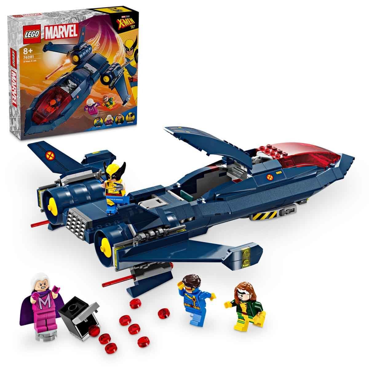 LEGO Marvel X-Men X-Jet LMV-76281 Yapım Oyuncak Seti