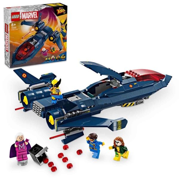 LEGO Marvel X-Men X-Jet LMV-76281 Yapım Oyuncak Seti