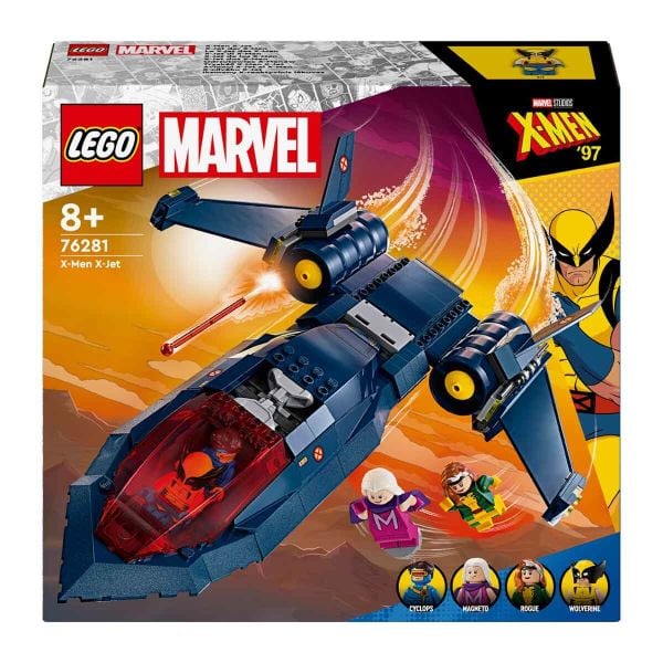 LEGO Marvel X-Men X-Jet LMV-76281 Yapım Oyuncak Seti