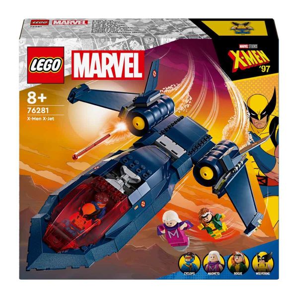 LEGO Marvel X-Men X-Jet LMV-76281 Yapım Oyuncak Seti