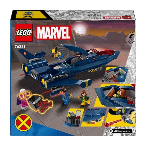 LEGO Marvel X-Men X-Jet LMV-76281 Yapım Oyuncak Seti