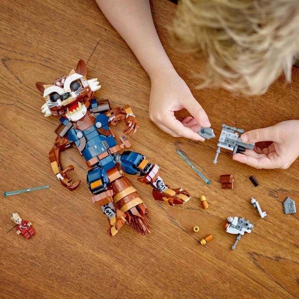 LEGO Marvel Rocket ve Bebek Groot LMV-76282 Yapım Oyuncak Seti