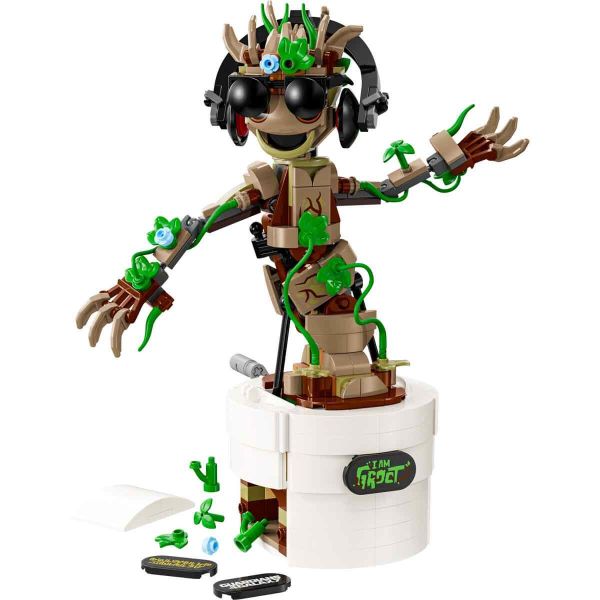 LEGO Marvel Dans Eden Groot LMV-76297 Yapım Oyuncak Seti