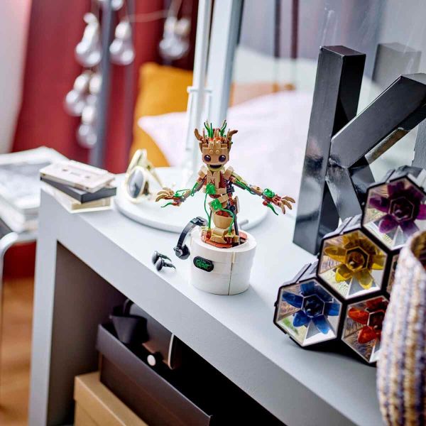 LEGO Marvel Dans Eden Groot LMV-76297 Yapım Oyuncak Seti