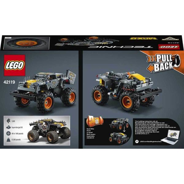 LEGO Technic Monster Jam Max-D LTC-42119 Oyuncak Araba