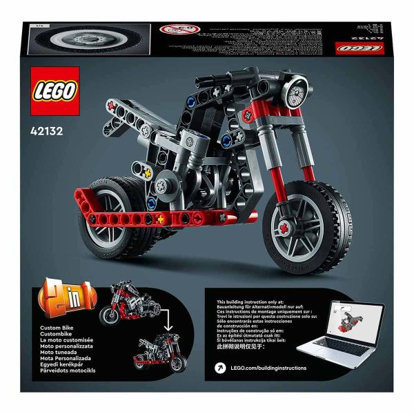 LEGO Technic Motosiklet LTC-42132 Yapım Oyuncak