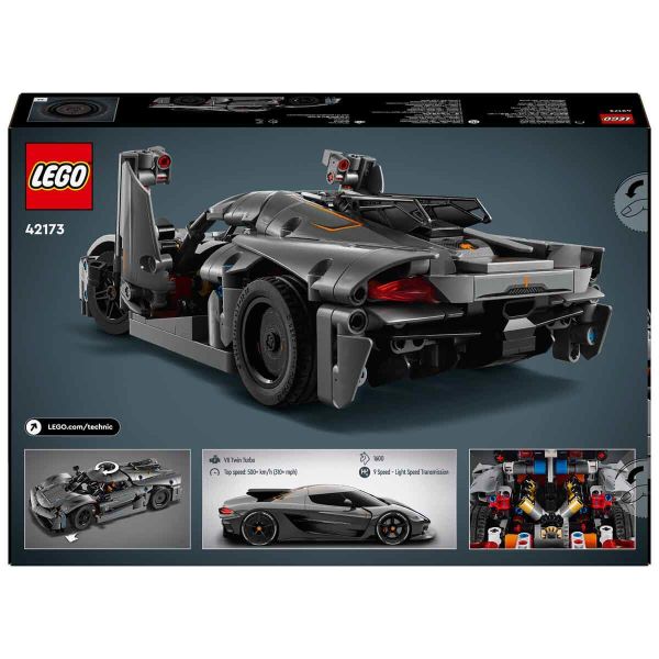 LEGO Technic Koenigsegg Jesko Absolut Gri Hiper Araba LTC-42173