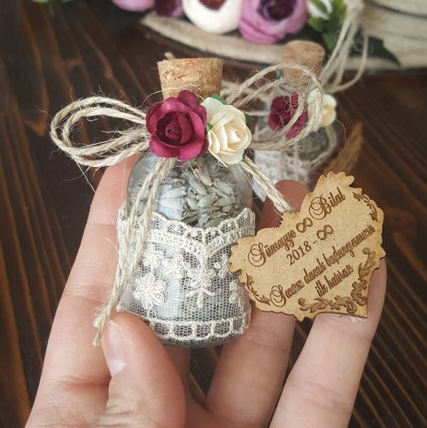 Nikah Şekeri 25cc Cam Şişe Nks-03