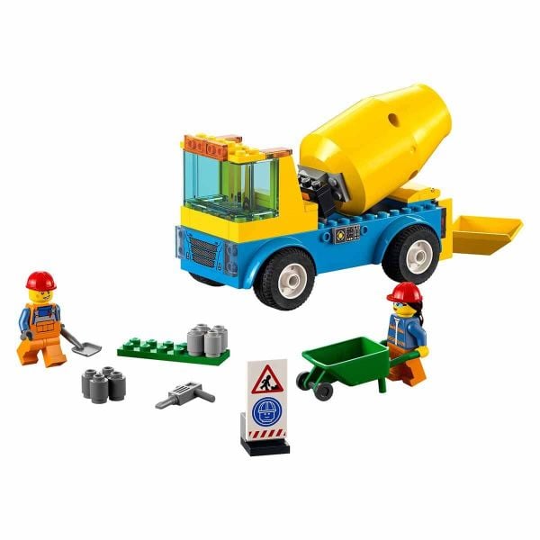 LEGO City Beton Mikseri LCT-60325 Yapım Oyuncak Seti