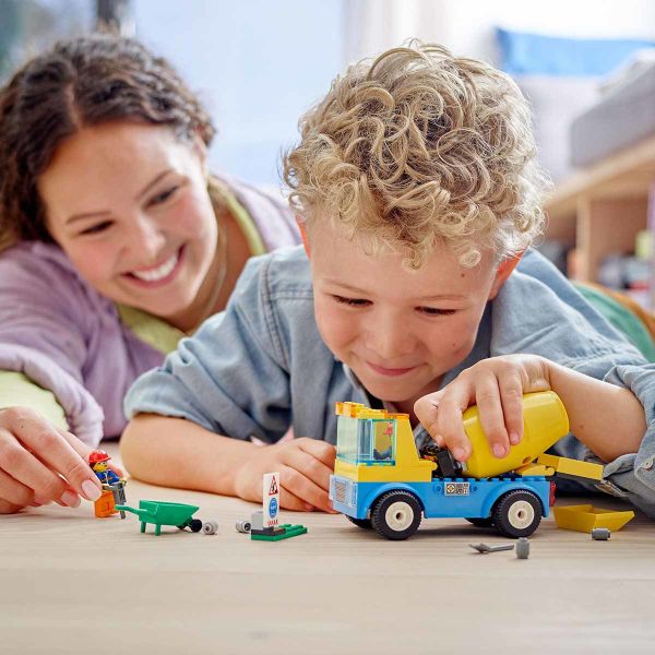 LEGO City Beton Mikseri LCT-60325 Yapım Oyuncak Seti