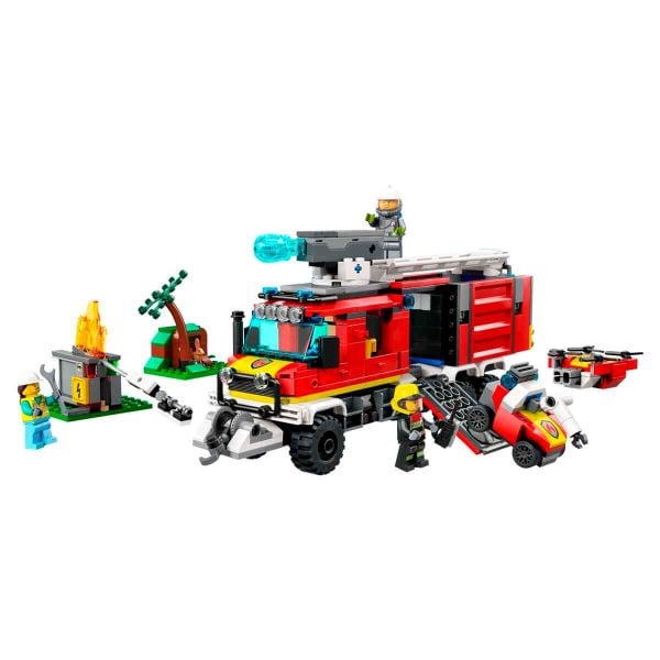 LEGO City İtfaiye Komuta Kamyonu LCT-60374 Yapım Oyuncak Seti