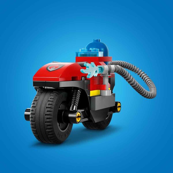 LEGO City İtfaiye Kurtarma Motosikleti LCT-60410 Yapım Oyuncak Seti