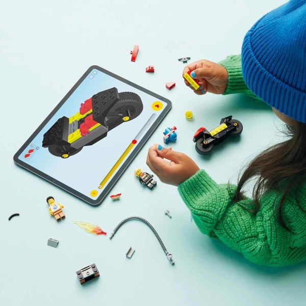 LEGO City İtfaiye Kurtarma Motosikleti LCT-60410 Yapım Oyuncak Seti