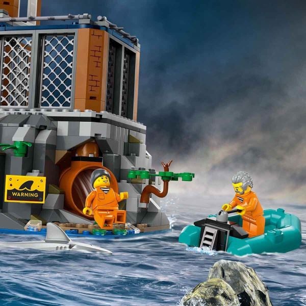 LEGO City Polis Hapishane Adası LCT-60419 Yapım Oyuncak Seti