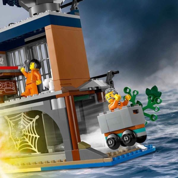 LEGO City Polis Hapishane Adası LCT-60419 Yapım Oyuncak Seti