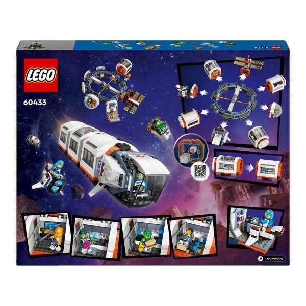 LEGO City Modüler Uzay İstasyonu LCT-60433 Yapım Oyuncak Seti