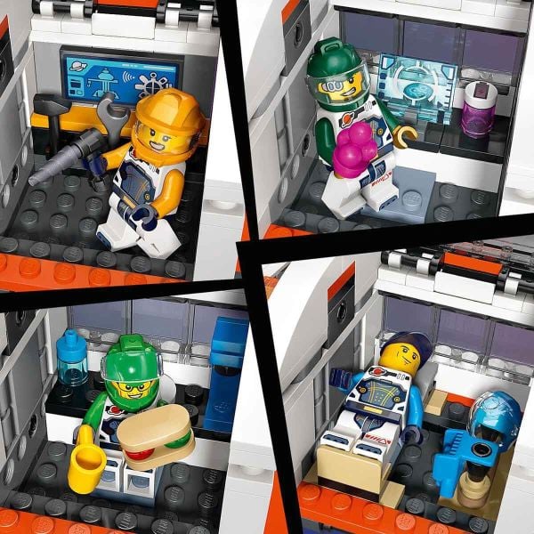LEGO City Modüler Uzay İstasyonu LCT-60433 Yapım Oyuncak Seti