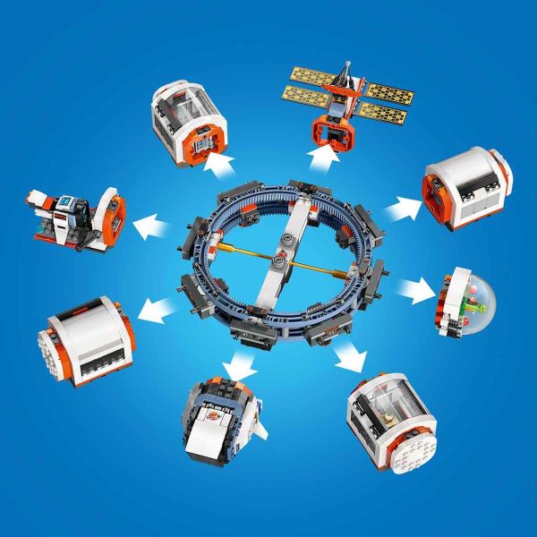 LEGO City Modüler Uzay İstasyonu LCT-60433 Yapım Oyuncak Seti