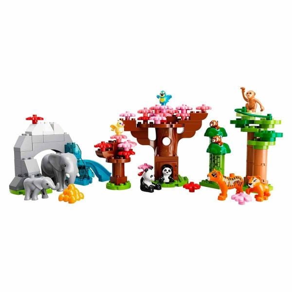 LEGO DUPLO Vahşi Asya Hayvanları LDP-10974 Yapım Oyuncak Seti