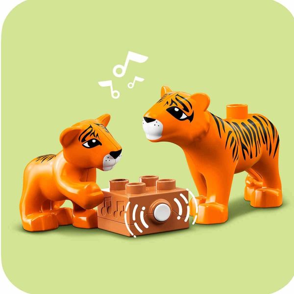 LEGO DUPLO Vahşi Asya Hayvanları LDP-10974 Yapım Oyuncak Seti