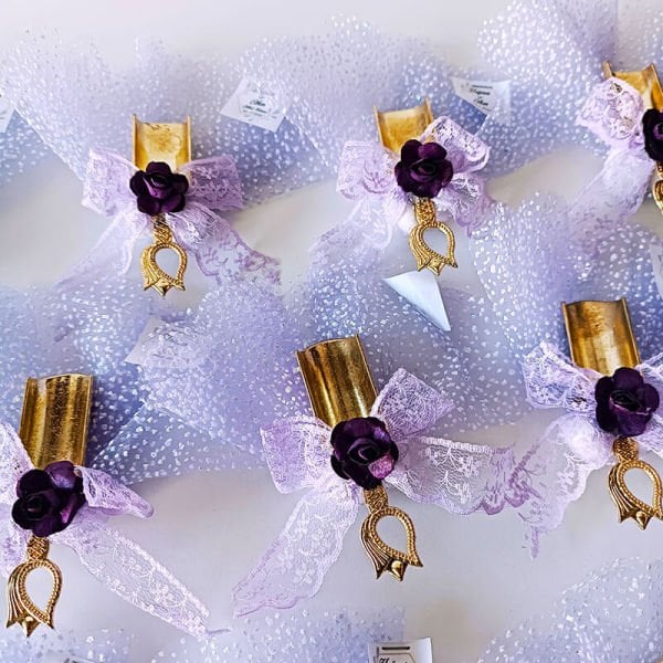 Nikah Şekeri Hediyeliği Metal Döküm Kürek Magnet Nks-148