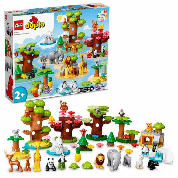 LEGO DUPLO Vahşi Dünya Hayvanları LDP-10975 Yapım Oyuncak Seti