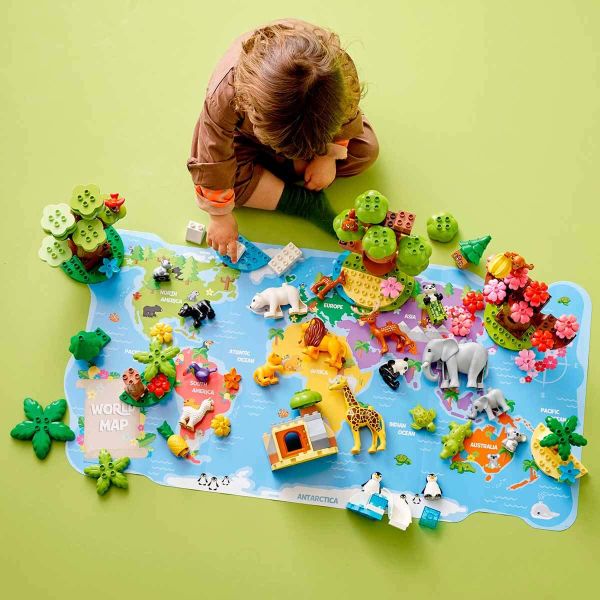 LEGO DUPLO Vahşi Dünya Hayvanları LDP-10975 Yapım Oyuncak Seti