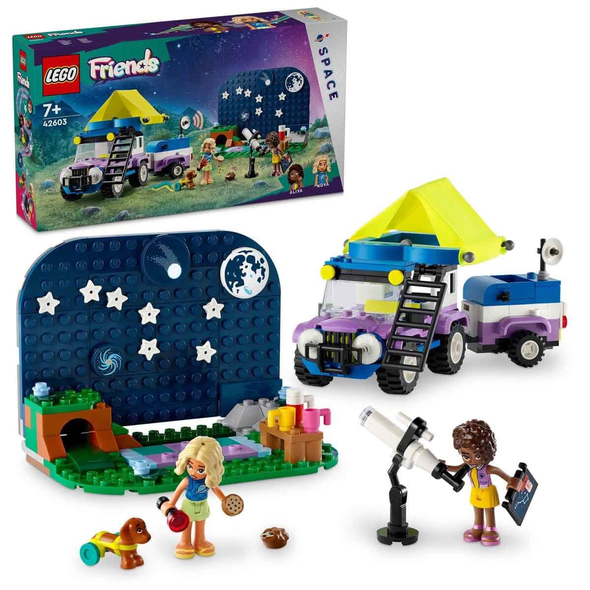LEGO Friends Yıldız Gözlemleme Kamp Aracı LFR-42603 Oyuncak Seti